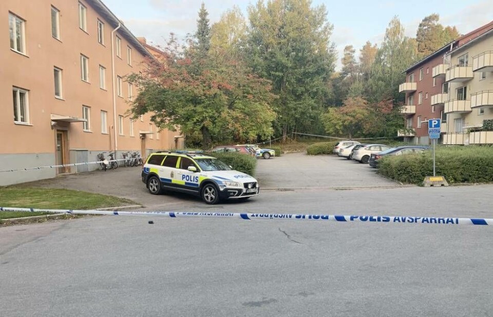 En man i 35-årsåldern sköts ihjäl på Gideonsberg. Foto: Jonas Edberg