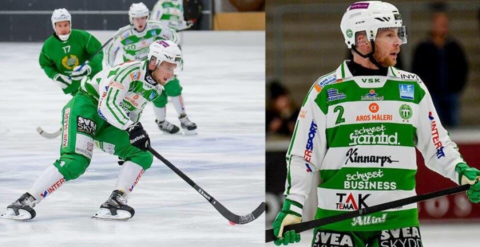 Simon Jansson och Stefan Edberg är uttagna till landslaget. Foto: Stefan Lindgren