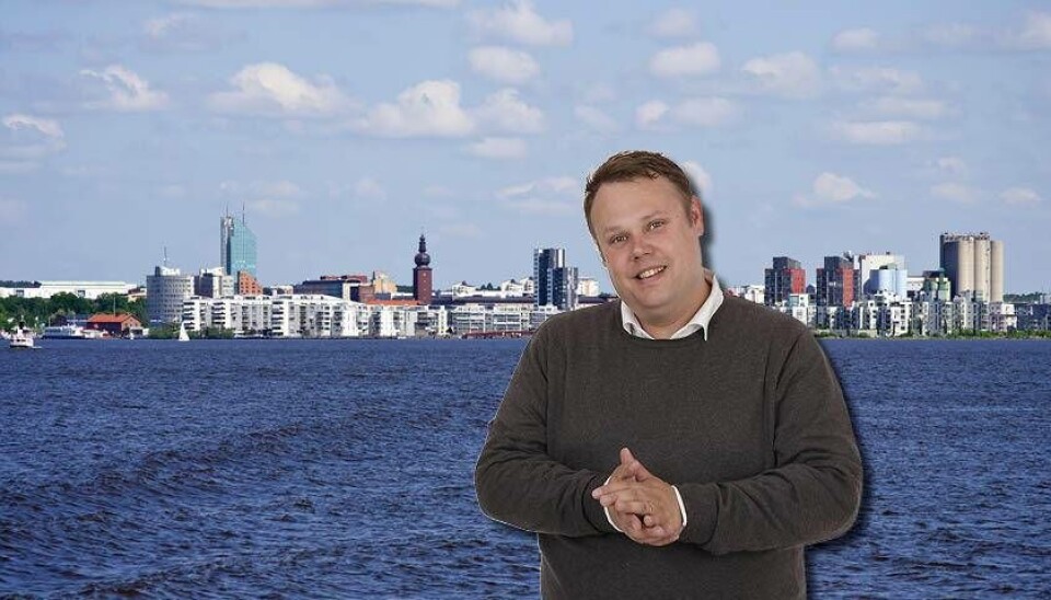 Västerås Tidnings chefredaktör Jonas Edberg.