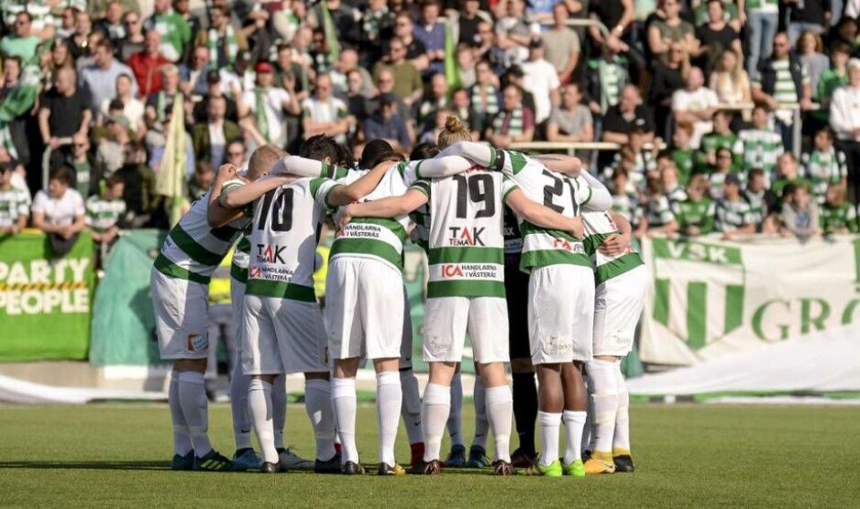 VSK – jagar fjärde raka segern ikväll. Foto: STEFAN LINDGREN