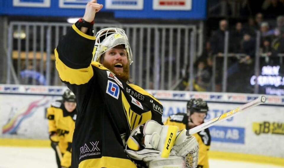 Marcus Dahlbom stannar i VIK. Foto: STEFAN LINDGREN