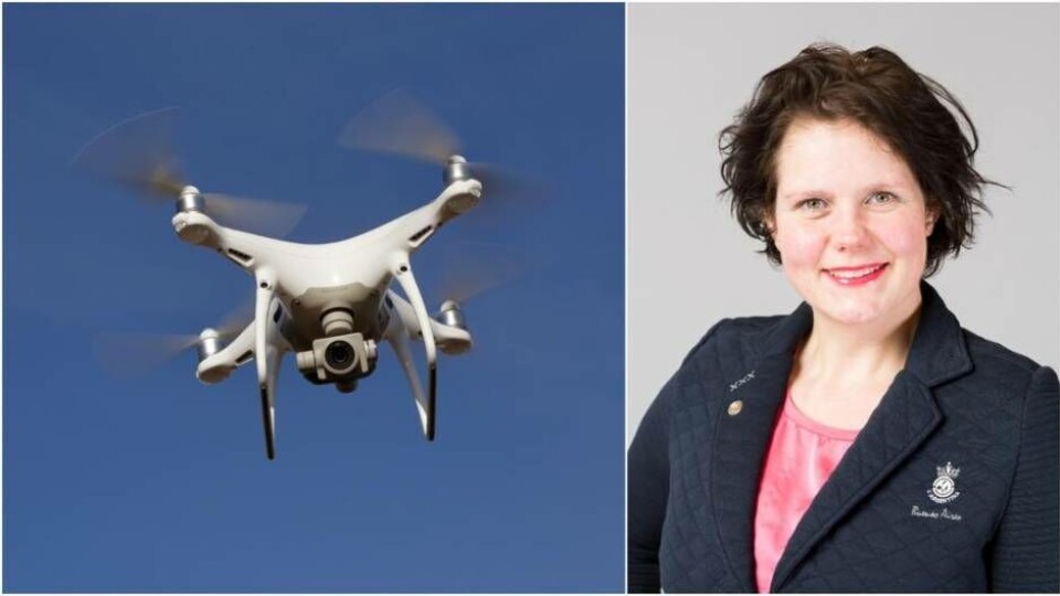 Moderaterna i region Västmanland vill utreda möjligheterna att använda drönare i sjukvården. Jenny Landernäs är regionråd i opposition. Foto: Mostphotos/Moderaterna