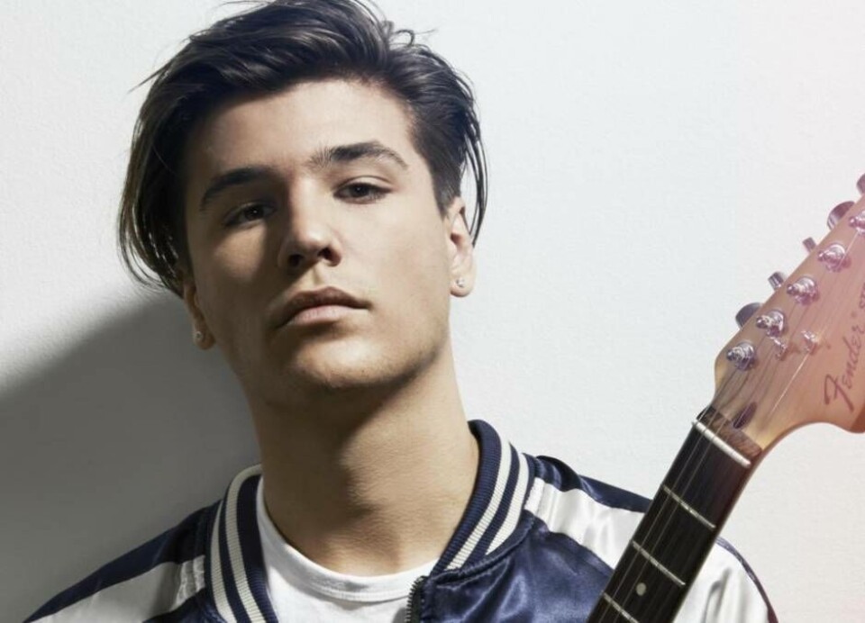 19-årige Anton Hagman, fjolårsfinalist i Melodifestivalen, släpper nu sin nya singel. Foto: Pressbild