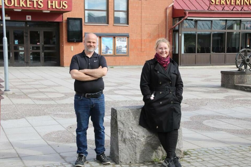 Chris Marlowe och Tanja Alanko. Foto: Helena Andersson