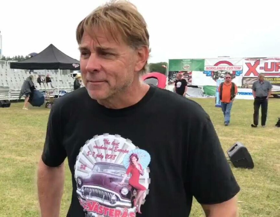 Klas Brink är nöjd med tredje upplagan av Summer Meet. Foto: Stefan Lindgren×1 / 2Visa bildtextBild 1 av 2
