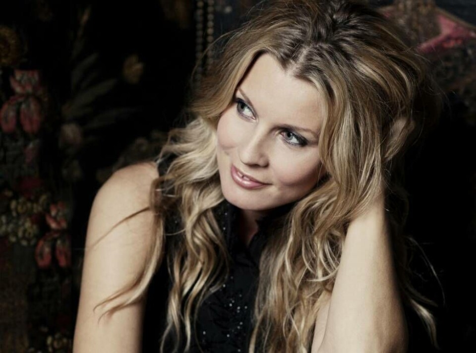 Pernilla Andersson gästar Sätra Brunn på fredag med sin julkonsert. Foto: Pressbild