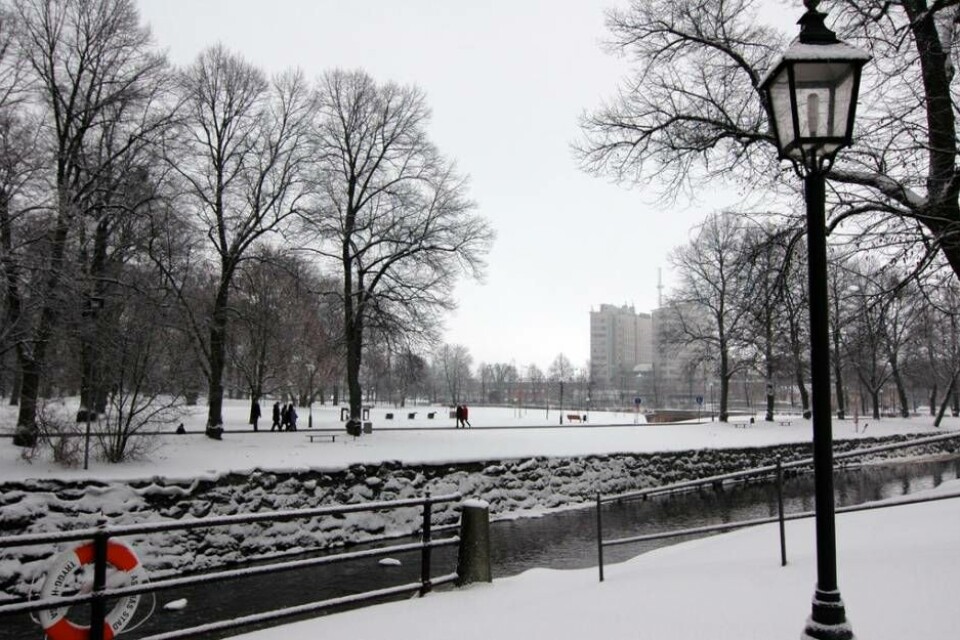 Nu försvinner kylan – istället väntas snöslask
