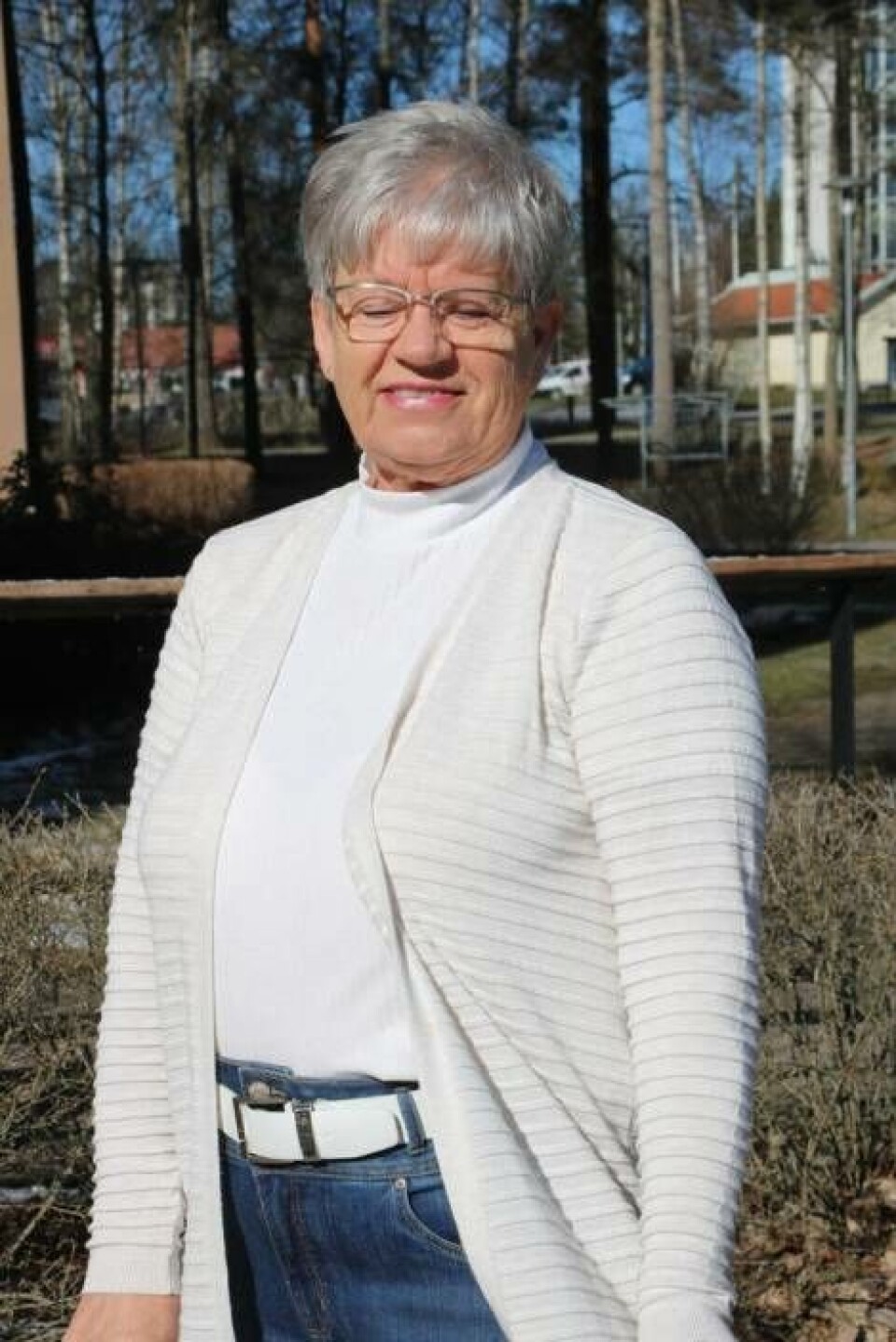Lillemor Österberg, styrelseordförande Björskogens pensionärsförening. Foto: Helena Andersson