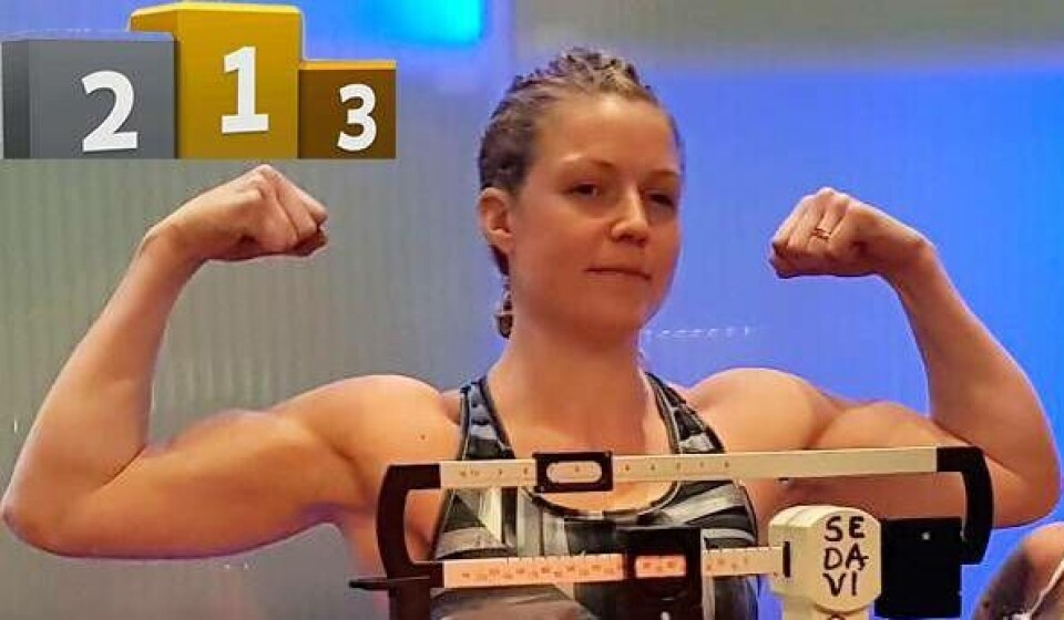 Stark etta. Elin Cederroos – Västerås proffsboxare som går från klarhet till klarhet i ringen. Foto: Rapid Promotions