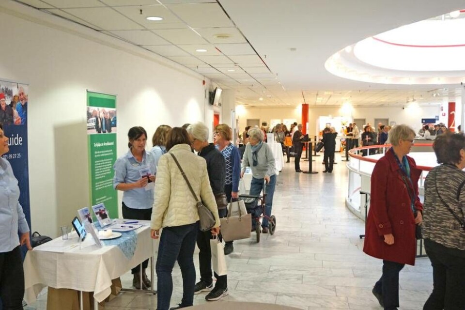 Årets Seniordag med tema jubileum var välbesökt. ×1 / 2Visa bildtextBild 1 av 2
