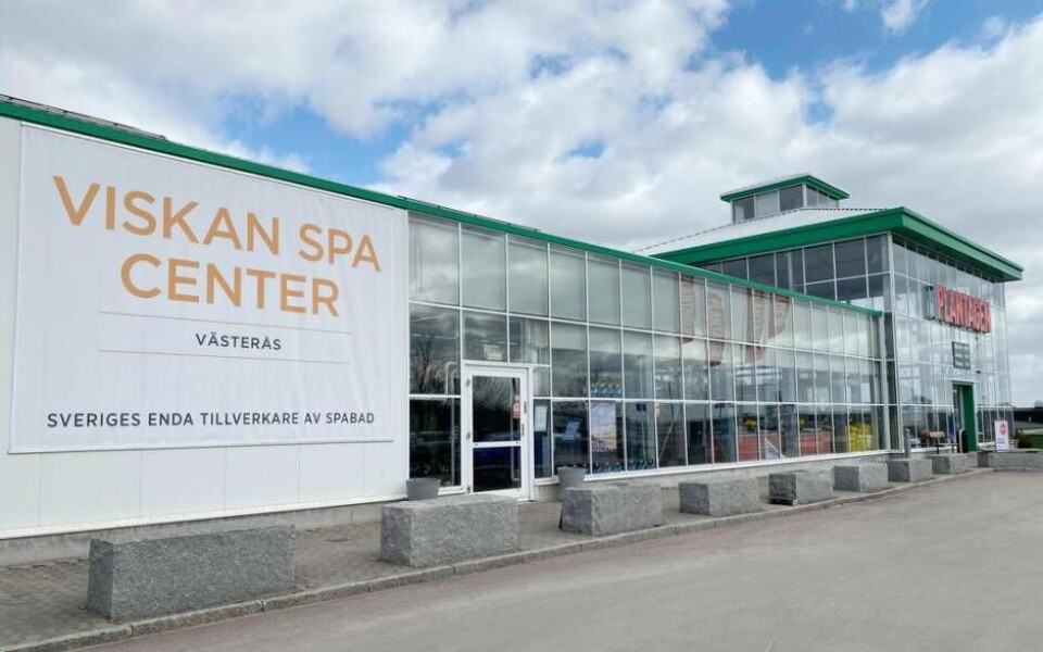 Här, vägg i vägg med Plantagen på Hälla, har Viskan Spa Center nu öppnat sin butik. Handelsområdet utökas därmed med ytterligare en aktör. Foto: Jonas Bergkvist