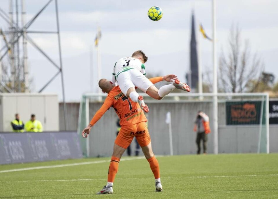 VSK spelar hemmamatcher i Superettan i sommar. Foto: JIM AHLERUP