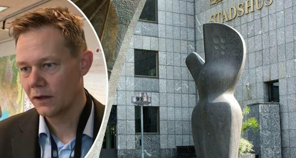 Johan Ahlström som är en av stabscheferna i Västerås stad.