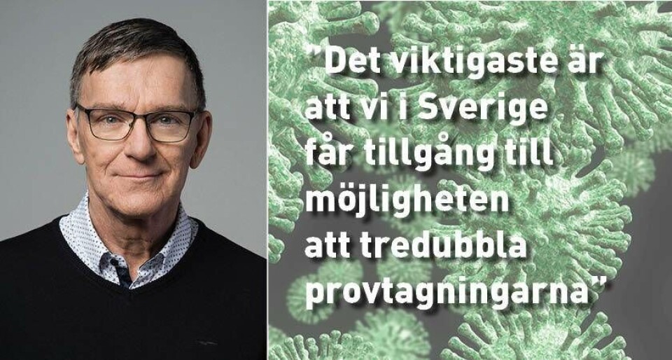 Smittskyddsläkare. Jan Smedjegård är smittskyddsläkare i Region Västmanland. Foto: Region Västmanland