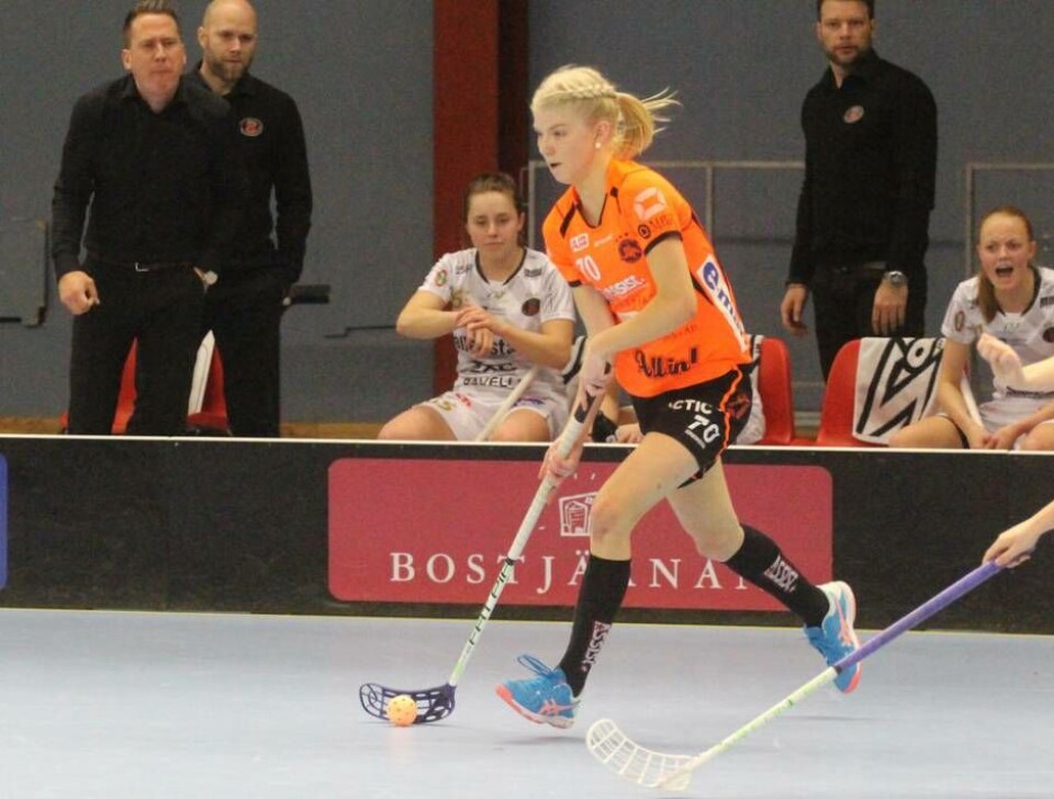 Jonna Sjöberg är nära en plats i VM-truppen. Foto: Jonas Bergkvist