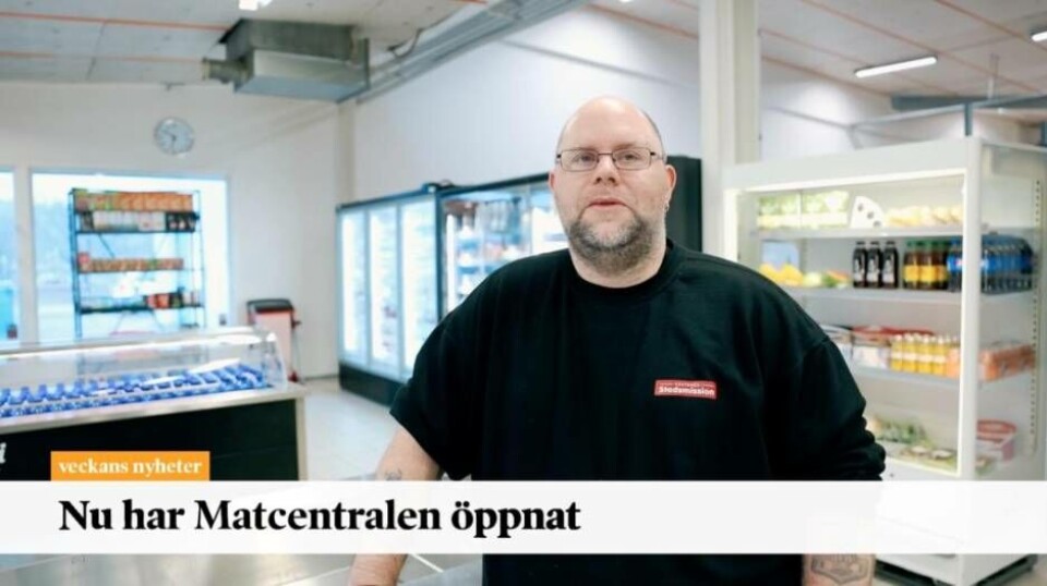 Stadmissionens Matcentral har öppnat på Bäckby. Stadmissionens Matcentral har öppnat på Bäckby.