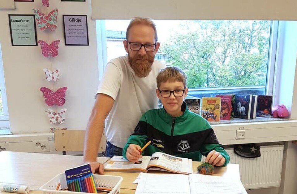 Han prisas av 'Min stora dag' - 'Dag är min sons stora trygghet i skolan'