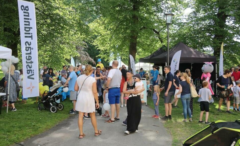 Barnfestivalen lockar årligen tusentals besökare till hela Västerås city.
