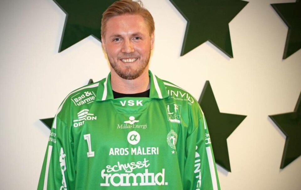 Henrik Kjellsson – VSK Bandys nye förstekeeper efter Andreas Bergwall. Foto: VSK