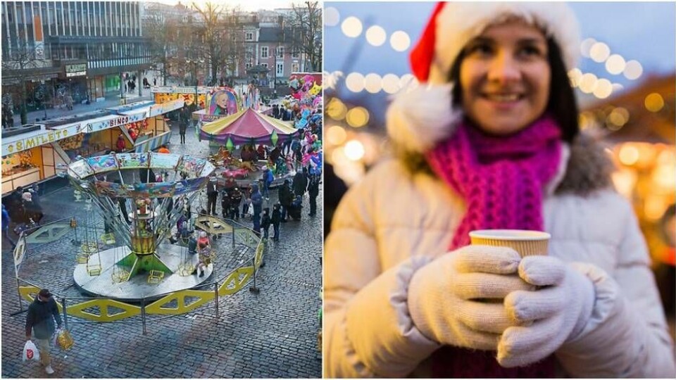 Tivoli i centrala Västerås, och många julmarknader runt om i kommunen. Foto: Josefine Wikström/arkiv, Mostphotos