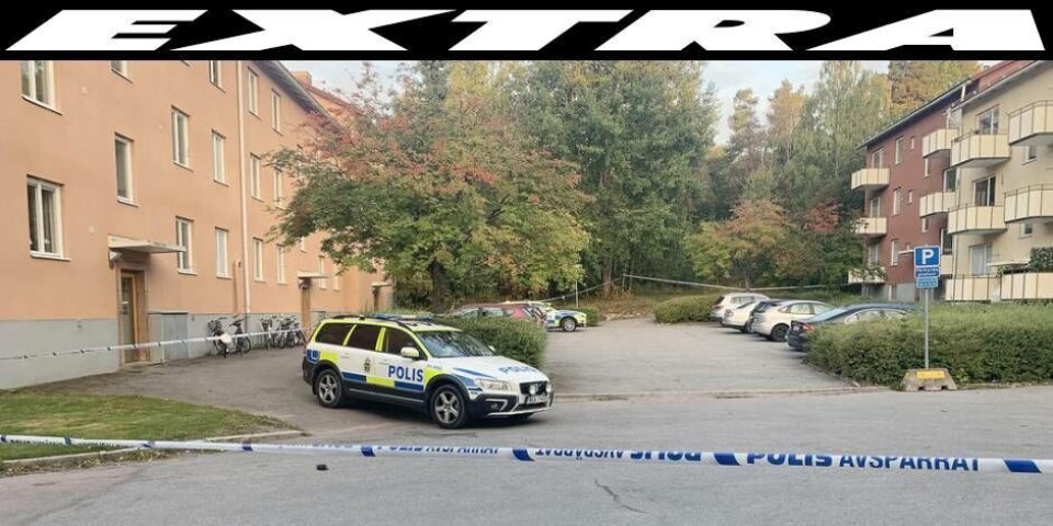 En man i 35-årsåldern sköts ihjäl på Gideonsberg. Foto: Jonas Edberg