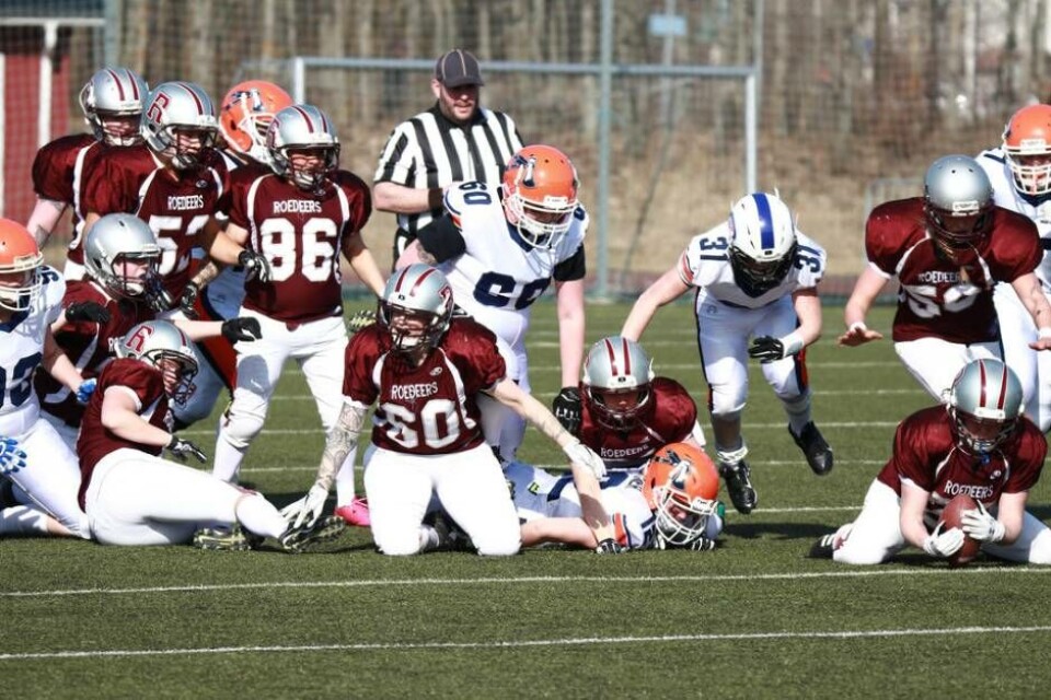 Västerås Roedeers damlag fick en flygande start på säsongen i Superserien Norra. Klar seger i premiären hemma mot danska Copenhagen Tomahawks. Foto: Tomas Lindgren×1 / 4Visa bildtextBild 1 av 4