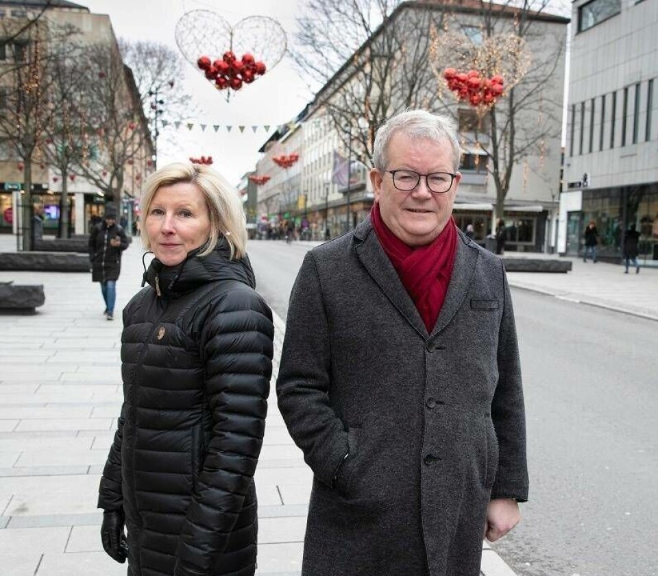 Helene Öhrling och Anders Teljebäck. Foto: Västerås stad