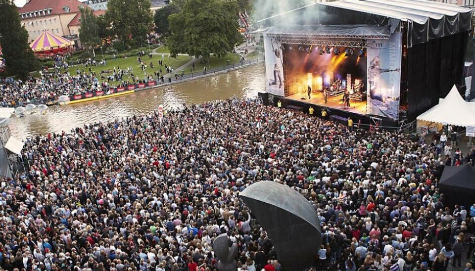 Cityfestivalen går nu in på sin andra dag.