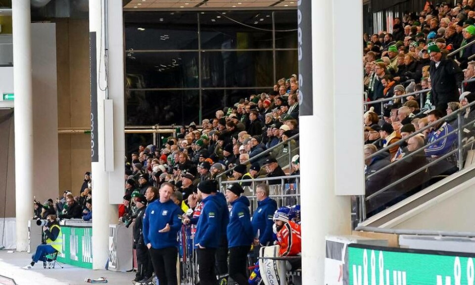 Över 2 200 personer såg den välspelade seriefinalen i ABB Arena Syd. Foto: Stefan Lindgren