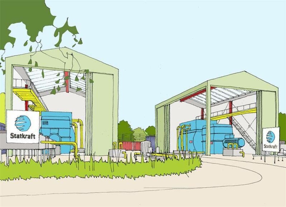 Stort ABB-projekt. Konstnärstolkning av Lister Drive Greener Grid-projektet.