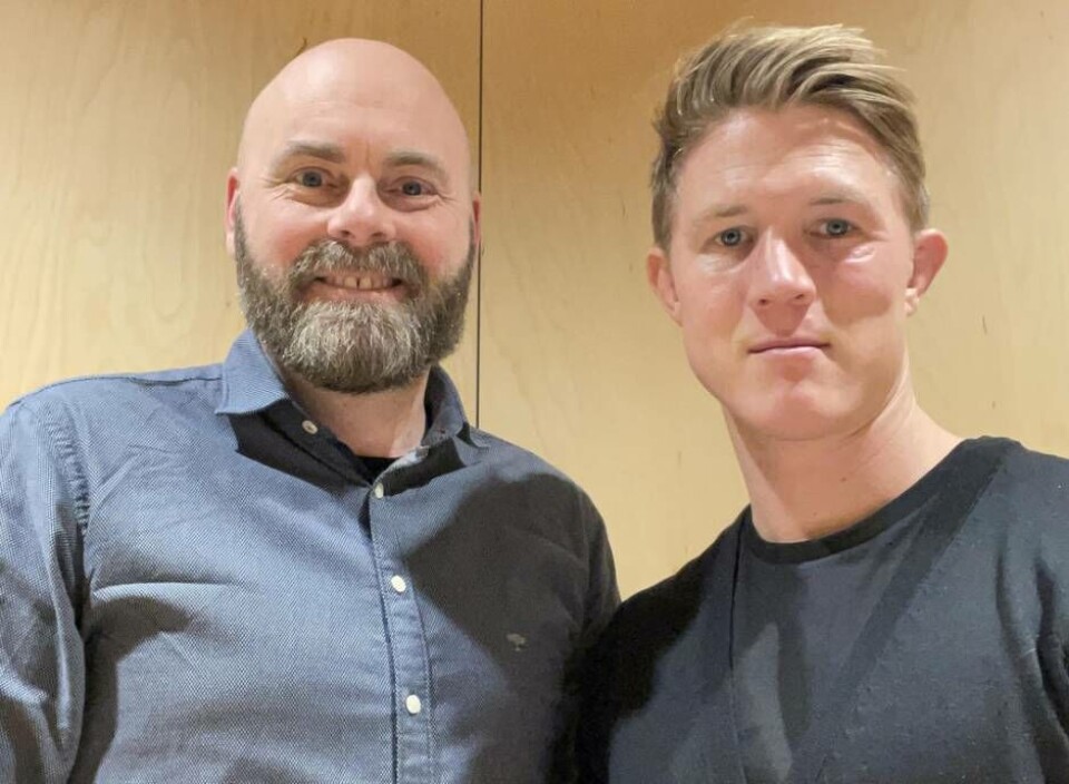 Rikard Skanevall, tf ordförande i Smaka på Västmanland, och Christoffer Axelsson, styrelseledamot. Foto: Privat Rikard Skanevall, tf ordförande i Smaka på Västmanland, och Christoffer Axelsson, styrelseledamot. Foto: Privat