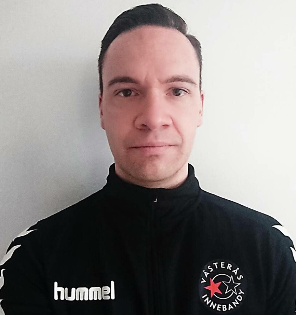 Västerås Innebandys ordförande Peter Hofer. Foto: VIB