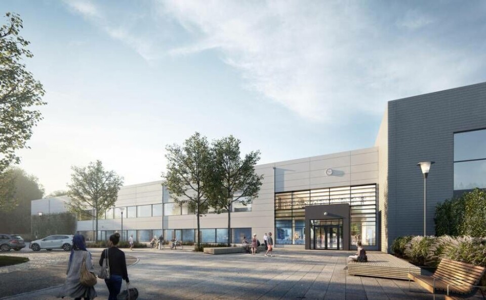 Så kommer det nya badhuset se ut hösten 2020.