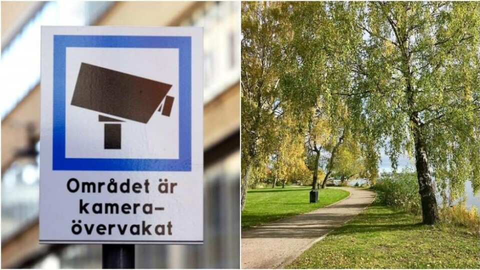 Moderaterna vill sätta upp kameror på Lögarängsområdet. Foto: Mostphotos/Läsarbild