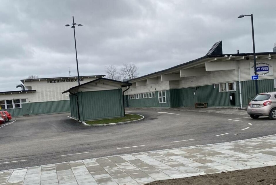 Fridhemsskolan på Bäckby. Foto: Västerås Tidning