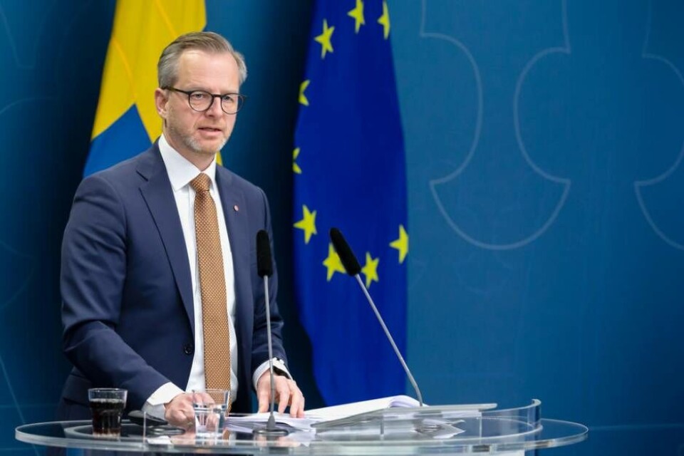 Finansminister Mikael Damberg (S). Foto: Magnus Liljegren/Regeringskansliet