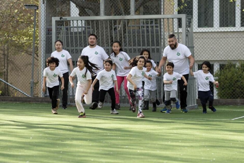 Stiftelsen En frisk generation är en del i familjesatsningen på Bäckby. Foto: Oskar Kihlborg