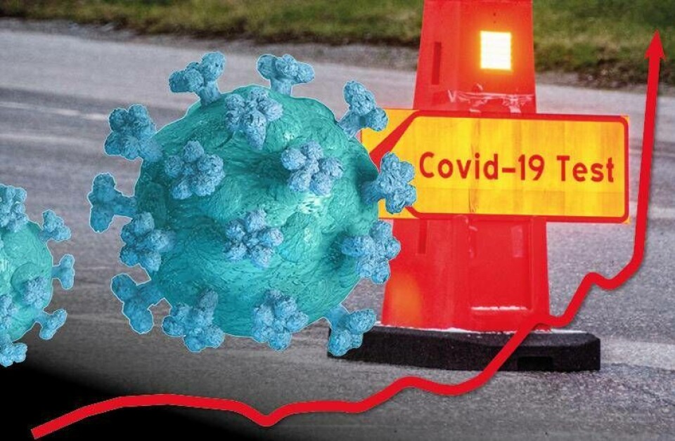 Snabb ökning av covid i länet: 'Stort mörkertal'