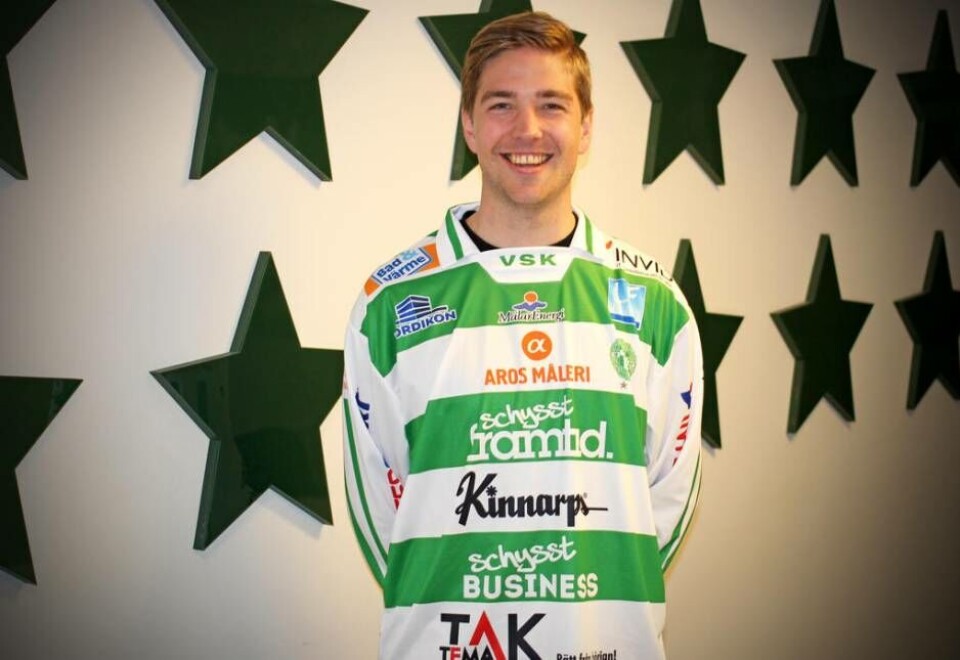 Tillbergas Robin Andersson har skrivit på för VSK Bandy. Foto: VSK Bandy