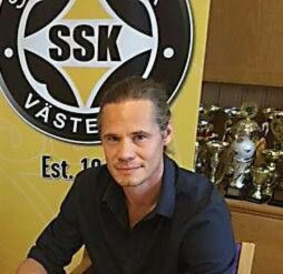 SSK-tränaren Michael Andersson.
