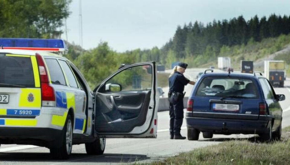 Under veckan genomför polisen en trafiksäkerhetsvecka med extra fokus på yrkestrafik. Detta är en genrebild. Under veckan genomför polisen en trafiksäkerhetsvecka med extra fokus på yrkestrafik. Detta är en genrebild.