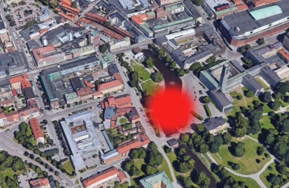 Avliden man hittad i Svartån