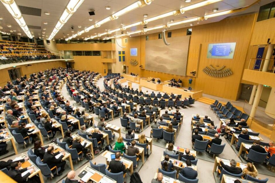 Foto: Riksdagen