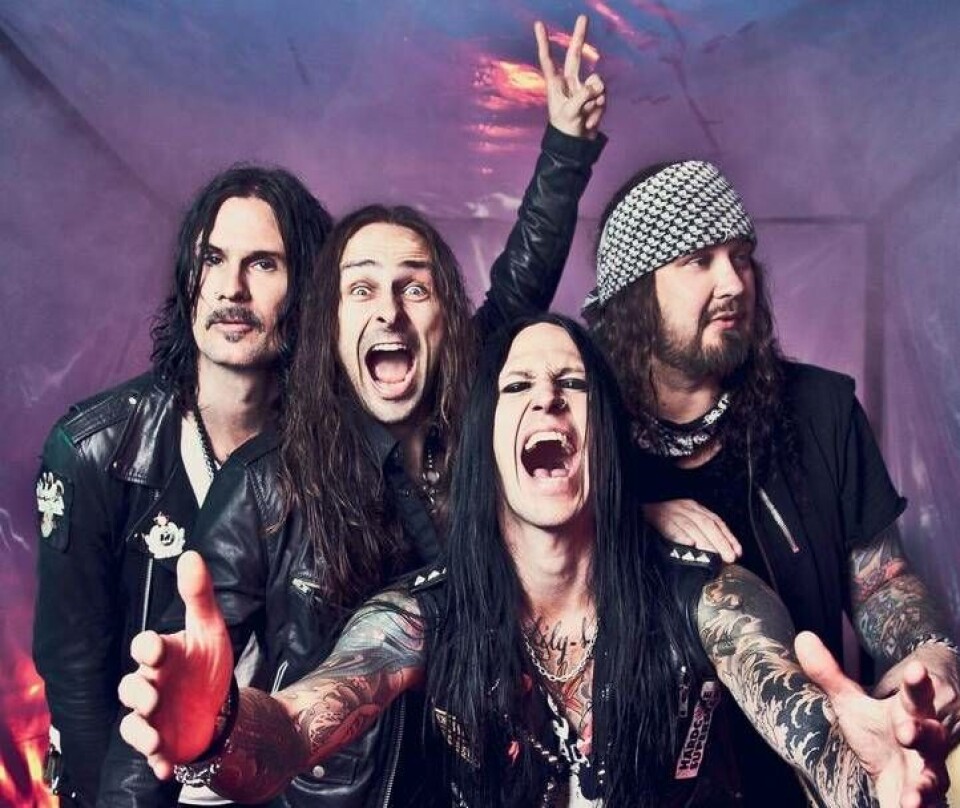 Hardcore Superstar, ett av Sveriges bästa liveband enligt många, intar O'Learys i Västerås 25 mars. Foto: Pressbild