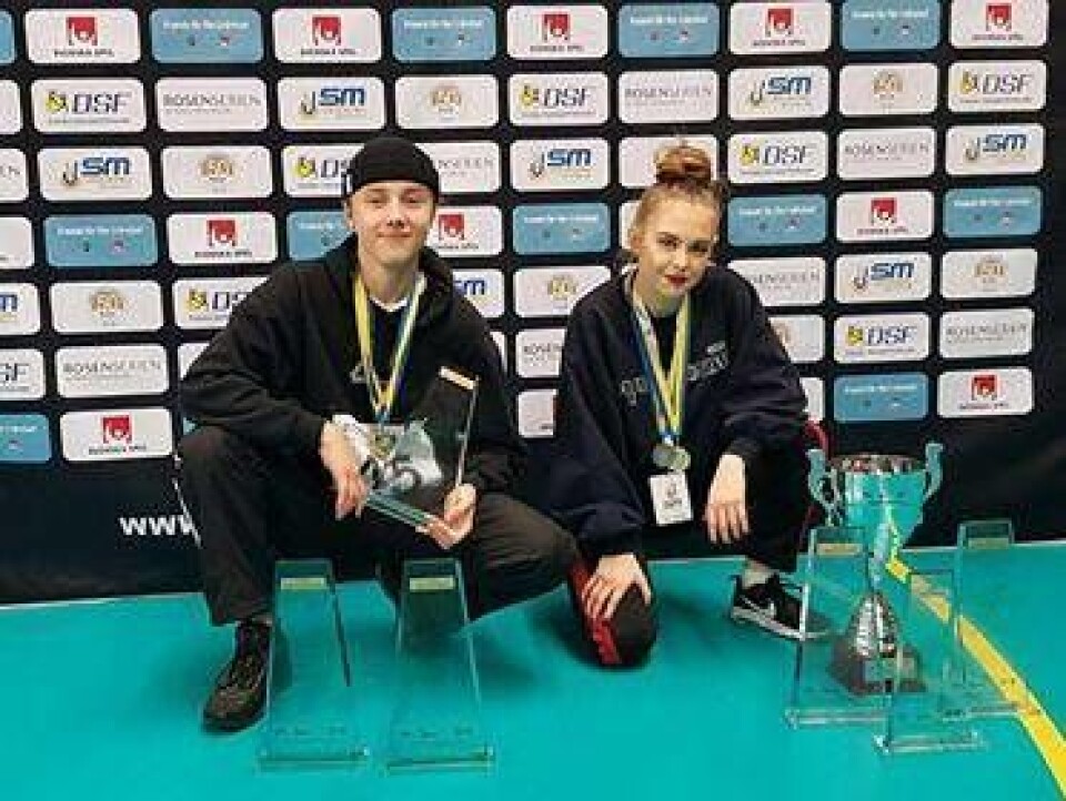 Elliot Kungsman och Elvira Johnsson Foto: Privat