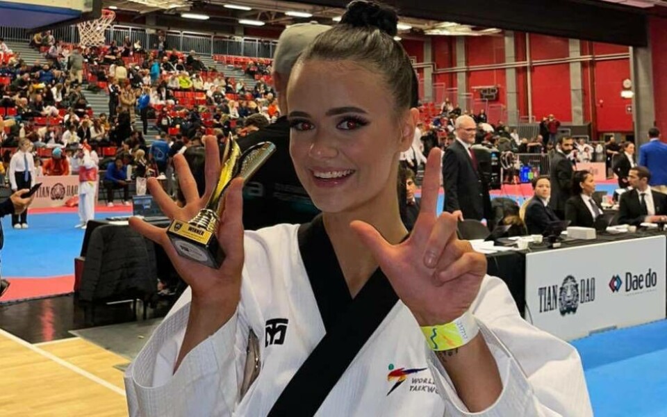 KSA Västerås Alicia Brännback vann sitt sjunde raka SM-guld. Foto: KSA