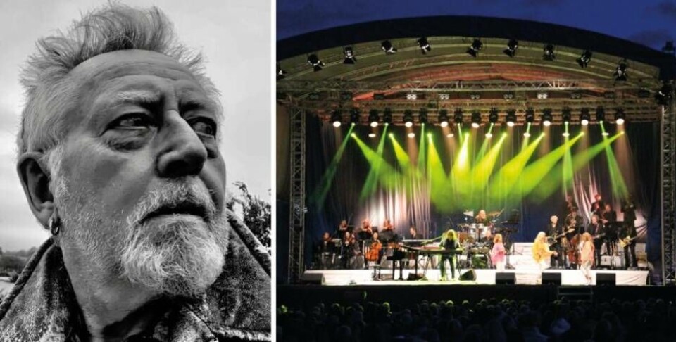 Öppna konsertlandskap vid Mälaren. Den 12 augusti nästa år står legendaren Ulf Lundell på scenen vid Mälarkrogen som Robert Wells invigde här i somras. Foto: Pressbild och Jonas Bergkvist