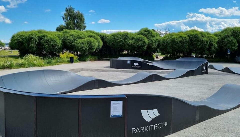 Kickbike-bana plockas bort för säsongen