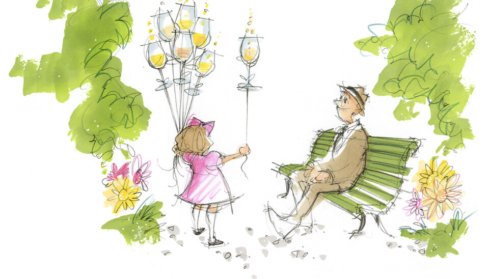 Krogen möter barnboken. Inspirationen till tapeten som välkomnar till höger när man kliver in i Vinotekets lokaler har illustratören Helene Bohman Bengtsson hämtat från Bemelmanns Bar i New York. De finns även tavlor i övriga lokalen. Krogen möter barnboken. Inspirationen till tapeten som välkomnar till höger när man kliver in i Vinotekets lokaler har illustratören Helene Bohman Bengtsson hämtat från Bemelmanns Bar i New York. De finns även tavlor i övriga lokalen.
