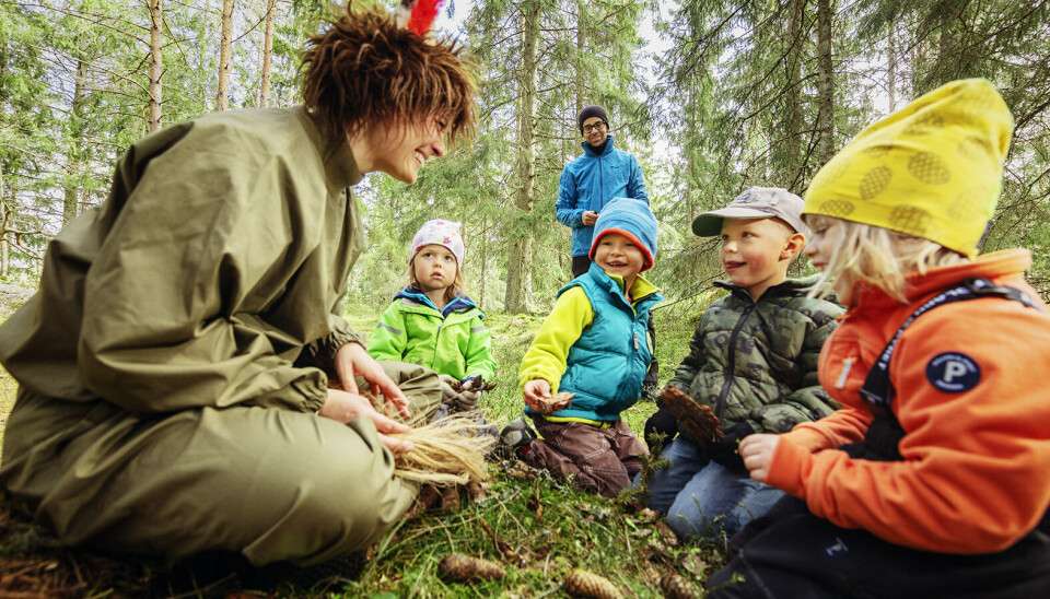 Skogsmulle kommer på besök till Råbyskogen på söndag den 13 november.